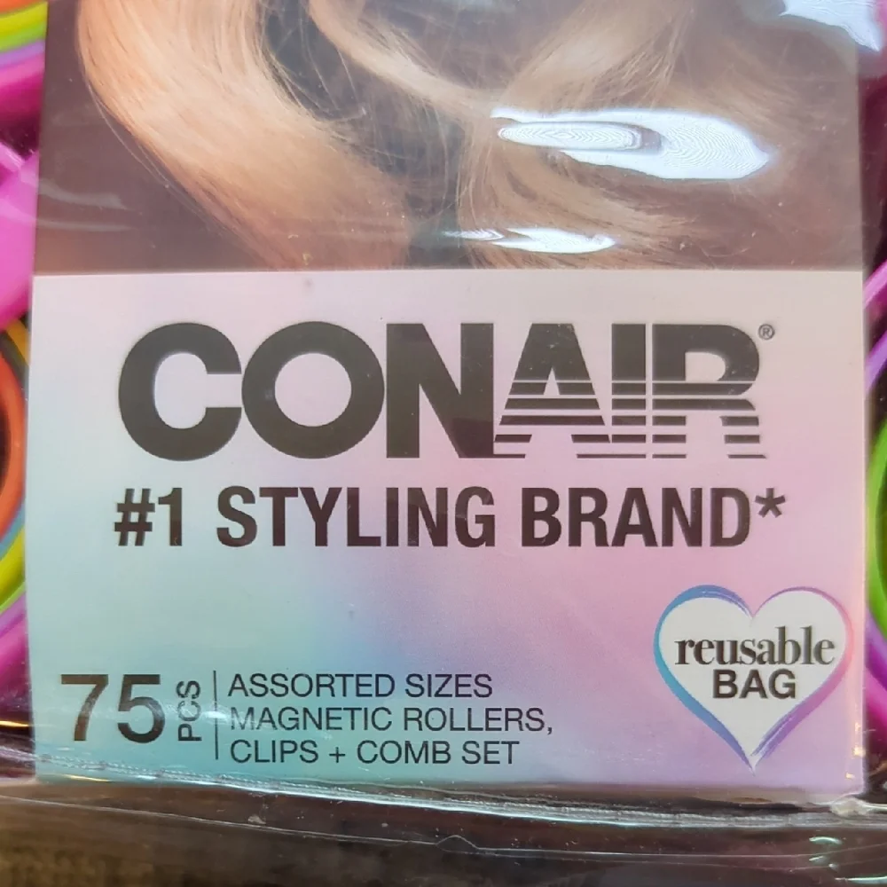 Conair Long-Lasting Curls Hair Rollers - Pink